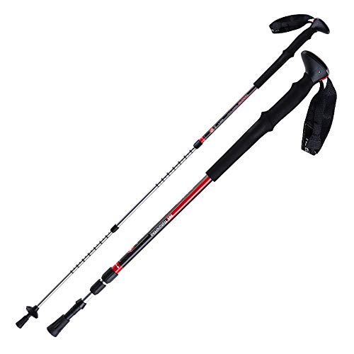 Bastones de trekking GSP móviles plegables portátiles para escalada exterior