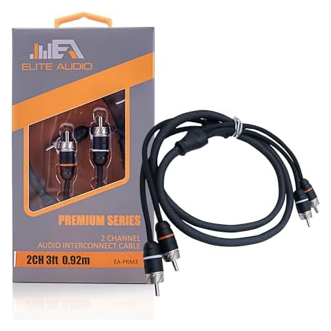 Elite Audio Premium Series RCA Interconnects Cover