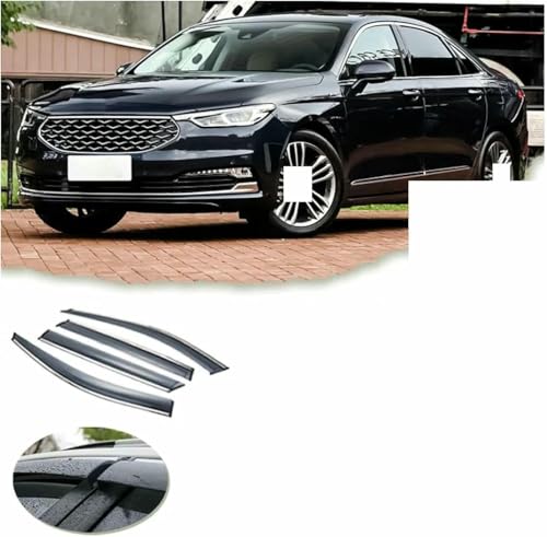Déflecteur de vitre pour Ford Taurus 2016-2022 QILING pare-brise de porte - 2
