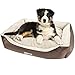 G.C Panier pour Chien Grande Taille Orthopedique, lit apaisant comfy, Anti Stress Lavable Moelleux Indestructible Coussin Tapis pour Chat Lapin Moyen Petit Chiot
