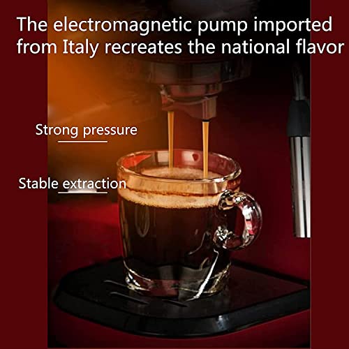 Cafetera semi automática con espumador 1.1 L miniatura 3