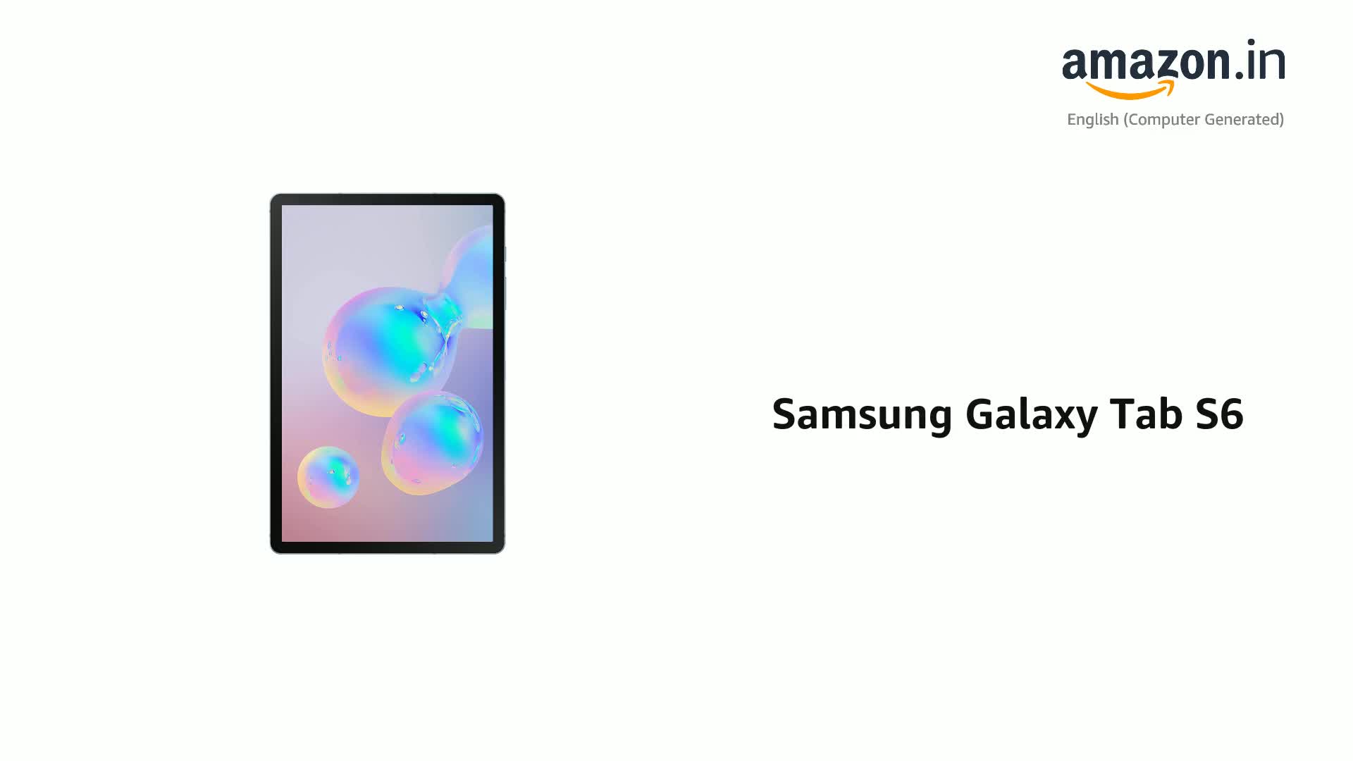 Samsung Galaxy Tab S6 (10.5-inch, 128GB, WiFi), Blue : Amazon.in