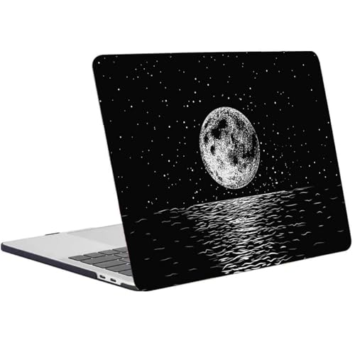 Coque MacBook 12 Pouces Rivière Lunaire : Protégez Votre Ordinateur au Café ou au Bureau