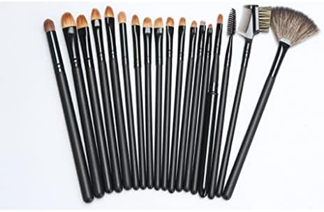 24 Makeup Brushes Wooden Handle Eyeliner Brush Beauty School Modeling Makeup Brush Tools (Color : A, Size : One Size) image 4