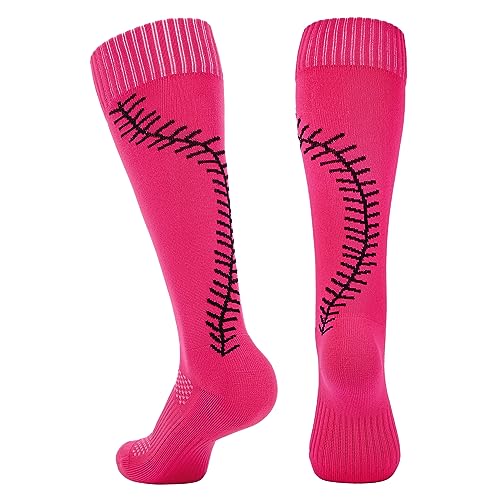 Century Star Softball Baseball Socks for Women Girls Youth Multi-sport Athletic Socks