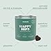 11-in-1 Grünlippmuschel Hund Gelenktabletten - Happy Hips 220 Leckerli (650g) von mammaly - Gelenk- & Knochenschutz für Hunde - Praktische Alternative zu Kapseln & Grünlippmuschelpulver für Senior