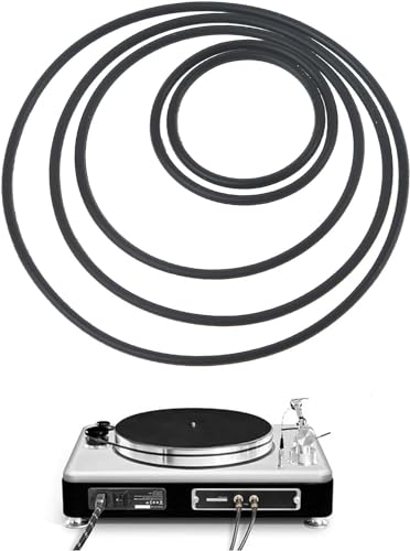 20 Pcs Black Recorder Rubber Belts 1.5mm Round Cassette Recorder Repair Maintenance Belt Video Accessories Cassette Belt Replacement Round Tape Decks CD for Tape Decks - Image 4