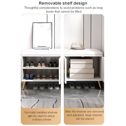 Banc de rangement avec coussin d'assise et finitions soignées - 4