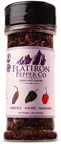 Amazon : Flatiron Pepper Co, Dark and Smoky Premium Smoked Chile Flakes. Chipotle - Ancho