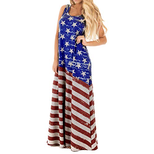 Sleeveless Tank Long Maxi Dress 