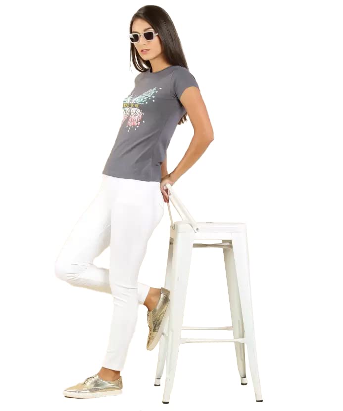 Image of Lyra Women's Cotton Regular Fit T-Shirt