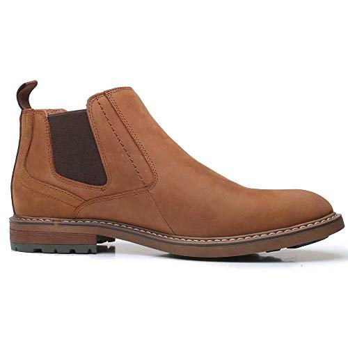 Image of Arkbird Chelsea Boots for Men Genuine Leather Oxford Casual and Formal Ankle Dress Boot