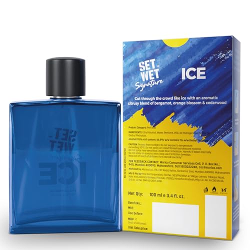 Set Wet Ice Perfume for Men, 100ml|Citrusy Long Lasting Perfume for Men|Gift for Men|Best Everyday Fragrance (Pack of 2)