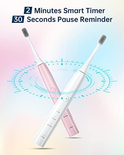Sonic-Electric-Toothbrush-for-Adults-Rechargeable-Power-Tooth-Brushes-Pink