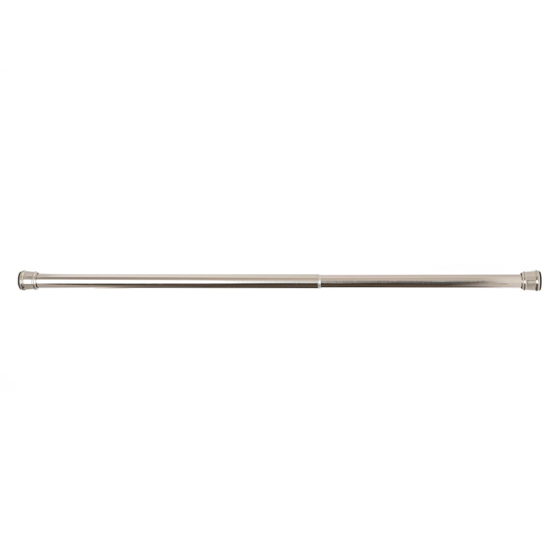 Toolty Telescopic Net Curtain Pole 55-90CmNo Drill Spring Tension Rod For KitchenBathroomBedroomLiving RoomStainless Steel