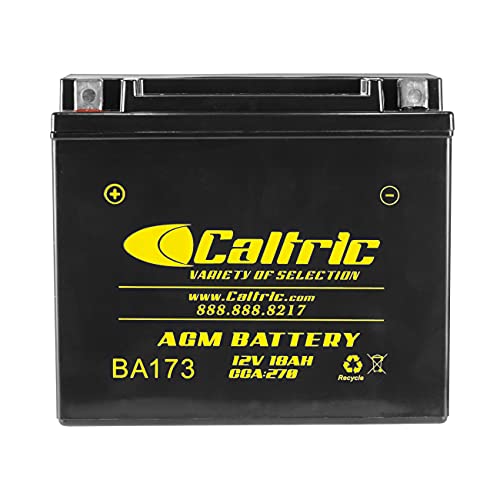 Caltric Gyz20H-A Agm Battery Compatible With Honda Talon 1000X-4 Sxs1000S4 2020 / 12V 18Ah Cca270 #TOP4