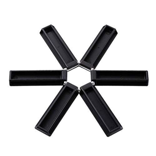 Manteles individuales plegables antideslizantes para ollas, almohadillas para platos, mesa de comedor, tapete plegable con aislamiento térmico