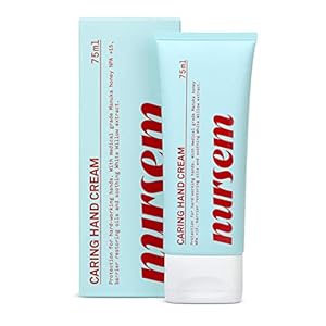 Nursem CARING HAND CREAM – 75ml | Fast absorbing and moisturising natural hand cream for hard working hands, repairing…