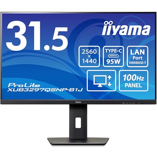 iiyamaモニターディスプレイ31.5インチ　 &シングルモニターアーム Amazon.co.jp: iiyama モニター ディスプレイ 31.5インチ WQHD IPS方式