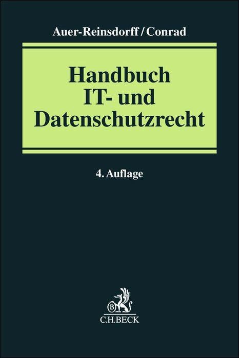 Handbuch IT- und Datenschutzrecht