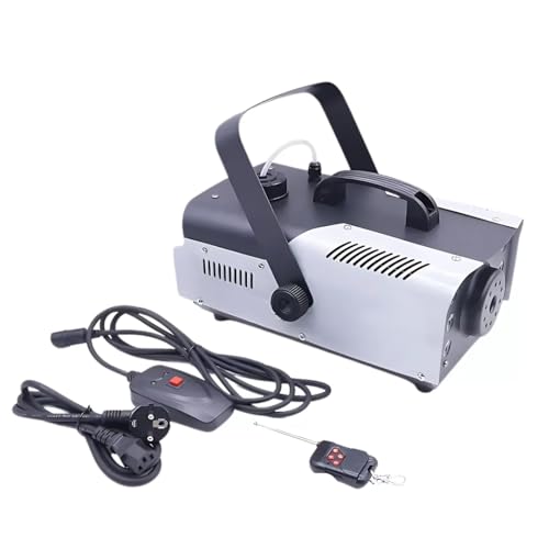 Image of DaBeatz Fog Machine 1200W with Wireless Remote Control & 6 Colorful LED Lights - Professional Smoke Machine for Halloween, Christmas, Wedding, DJ Party, Stage & Outdoor Events