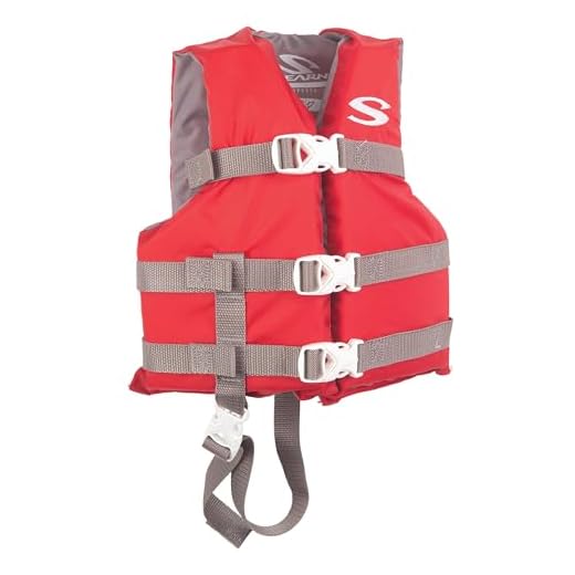 Stearns Classic Kids Life Vest, USCG Approved Type III Life Jacket, Perfect for Boating, Swimming, Watersports, Fitted for Kids Under 90lbs