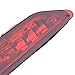 Red Light Red Lens Trunk 3rd Third Brake Stop Light Rear Lamp Assembly Replacement for BMW E85 Z4 2003-2008, Replaces 63256917378