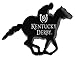 Indiana Metal Craft Kentucky Derby Horse and Jockey Lapel Pin