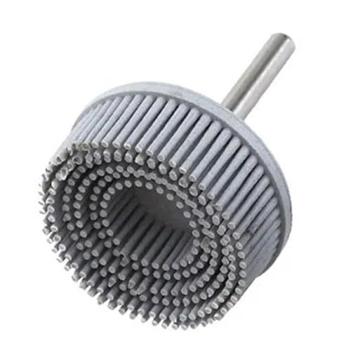 Cerdas abrasivas, Disco de cepillo cerdas abrasivas for muela abrasiva goma for taladro multicolor(White 3-inch)