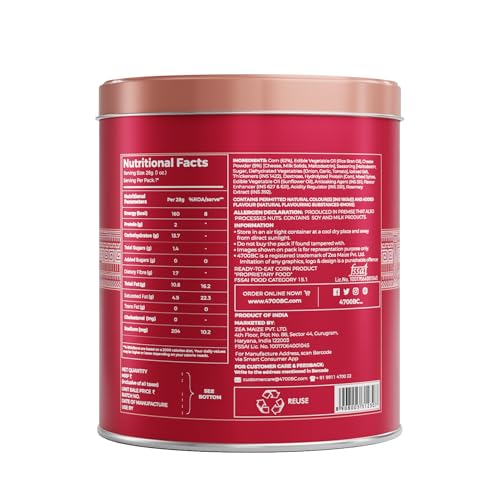 Image of 4700BC Gourmet Popcorn, Hawaiian BBQ Cheese, Tin, 50g