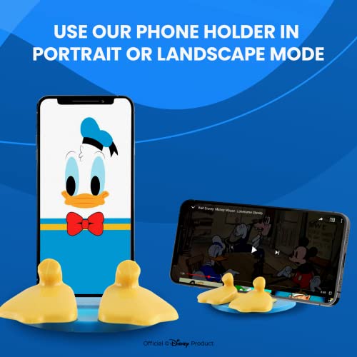 Support smartphone pour bureau à la maison motif Donald Duck bleu
