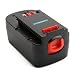 Produktbild Creabest 18V 3.0Ah Ni-MH Ersatz-Werkzeug Akku für Black and Decker A1718 A18NH HPB18 HPB18-OPE A18 Firestorm A18 FS180BX FS18BX FS18FL FSB18 244760-00