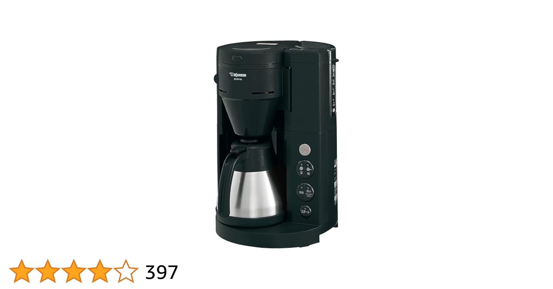 Amazon.co.jp: Zojirushi EC-RT40-BA Coffee Maker, Fully