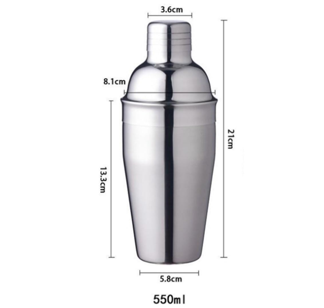 Cocktail Shaker Set Set Di Shaker Per Cocktail In Acciaio Inossidabile Da 6 Pezzi Set Di Strumenti Per La Creazione Di Mixer Da Bar Set Di Shaker Per Cocktail Strumenti Da Bar Set Shaker Per Cocktail