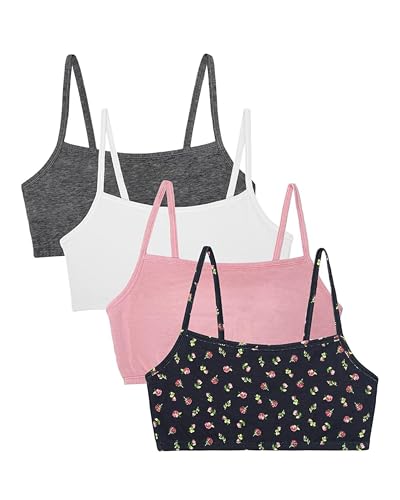 Image of Fruit of the Loom Women's Spaghetti Strap Cotton Pullover Sports Bra Value Pack