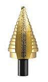 Irwin 16105 Unibit5MT Titanium Nitrate Coated 5-Millimeter to 35-Millimeter 1/2-Inch Shank Step Drill Bit