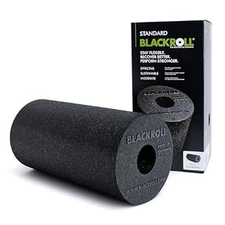 BLACKROLL® STANDARD Faszienrolle (30 x 15 cm), Fitness-Rolle zur Selbstmassage von Rücken und