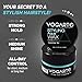 Vogarte Hair Wax for Men, Premium Aqua Hair Styling Wax with Strong Hold & High Shine Finish, Water-Based, Easy Wash Out, 3.52 oz