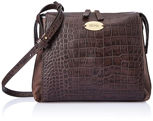 Hidesign womens EE NYX 01 Brown Sling Bag (8903439770556) (B07VGGLB19) Amazon Price History, Amazon Price Tracker
