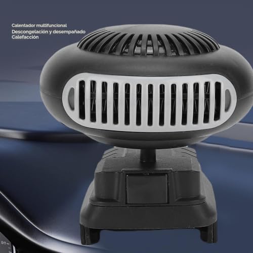 Miniatura 4 de Oreilet Calentador Espacio Con Batería, 170 W, 2 Engranajes, Ventilador Calentador Coche Para Hogar, Oficina, Vehículo, Suv, Desempañador Portátil Para Parabrisas, Usb, Sin Batería