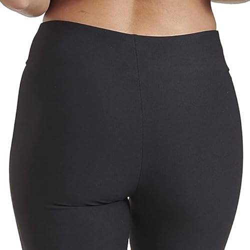 USNA New Ladies 2 Pack Bootleg Ribbed Trousers, Work Ladies Pants Trousers (UK, Numeric, 14, Regular, Regular, Black 2 Pack) - Image 4