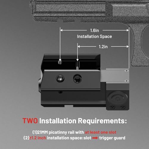EZshoot Rechargeable Pistol Red Laser Sight for Hunting - image 2