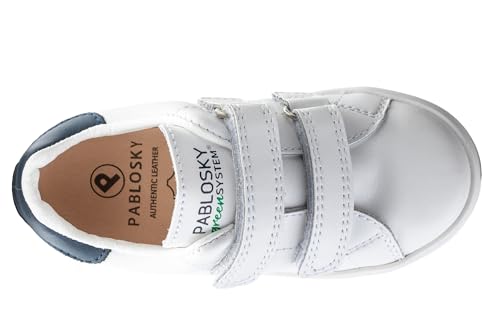 Zapatillas de deporte Pablosky Wilson 201902 escolares blancas 4