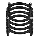 CLISPEED CPU Kühlerhalterung Lga2011 aus Hochfestem Abs CPU Lüfterhalterung für Motherboard Kühlkörper Montagehalterung für Desktop Computer