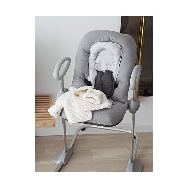 Béaba - Up & Down III - Babywippe - Wippe für Babys und Kleinkinder - Höhenverstellbar - Schaukelfunktion und 4-fache… – Bild 5