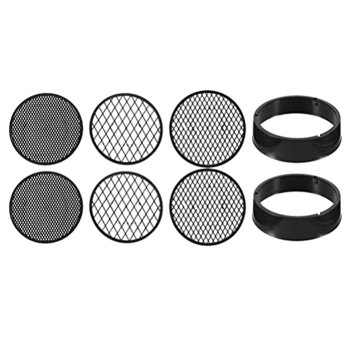 2 Garden Soil Sifter Sets Garden Riddle Sieve Mesh Garden Mini Metal Stackable Sifting Pan Soil Sand Sieve Gardening Tool Riddle Soil Sieve Set Garden Soil Classifier Sifting Pan Supplies Soil Sieve #TOP27