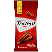 Trident Gum, Cinnamon, 3 ct