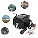 PureLinensliey Marine Trailer Utility Electric Winch Kit, 2000lb Load Capacity Portable Winch, Reversible Winch, 12V Marine Winch with Practical Handle