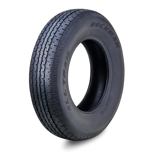 ROCKMAN Trailer Tire ST205/75R15 8-Ply Load Range D 107M Steel Belted Radial 11166