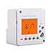 Timer digitale elettrico programmabile, interruttore timer Smart Control con display retroilluminato per luci, ventilatori, motori, interruttore timer da parete per elettrodomestici(1)